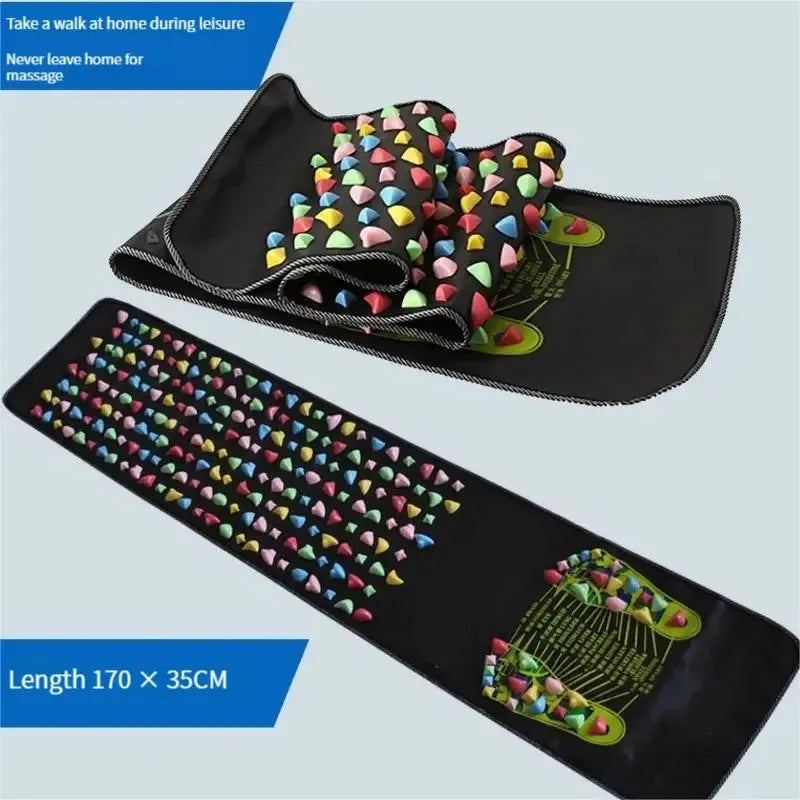 Fingerpressure Board Foot Foot Massage Pad Health Walk Foot Pressure Board Foot Massage Pad Imitation Goose Soft Stone Road