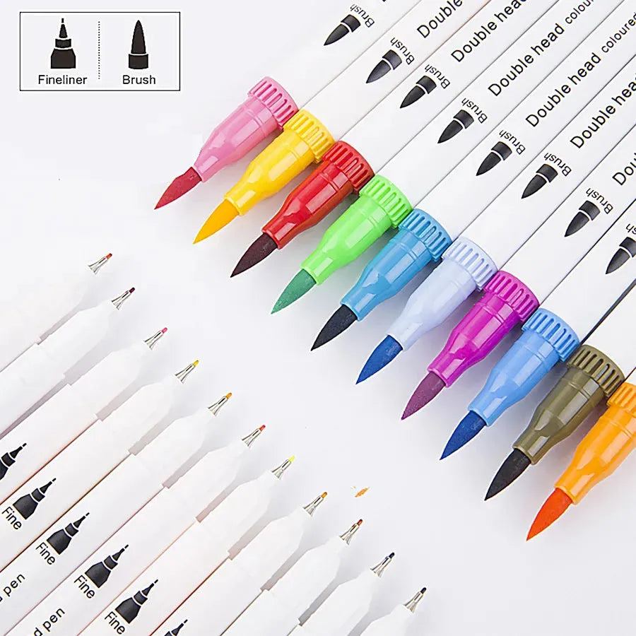 Colors Double-Head Washable Color Marker Set