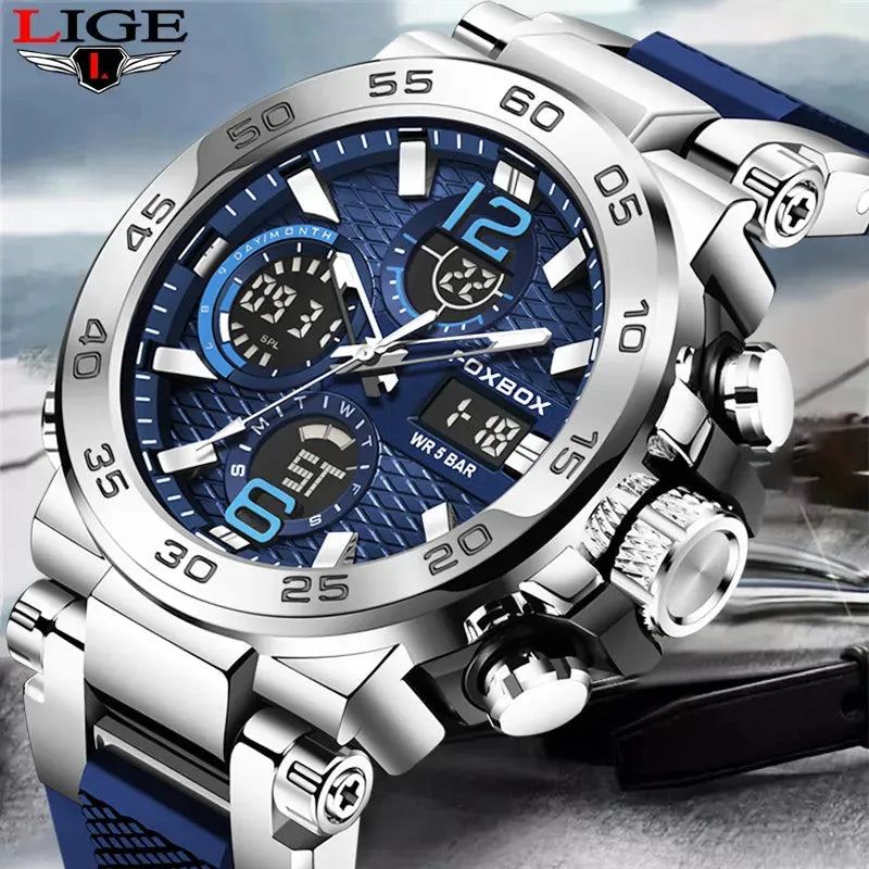 LIGE New Watches For Men