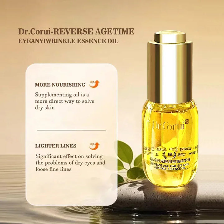 Eye Antiwrinkle Essence Oil 15ml Extract various plant essence Removing eye bags, deep moisturizing, anti-aging,Reduce fine line