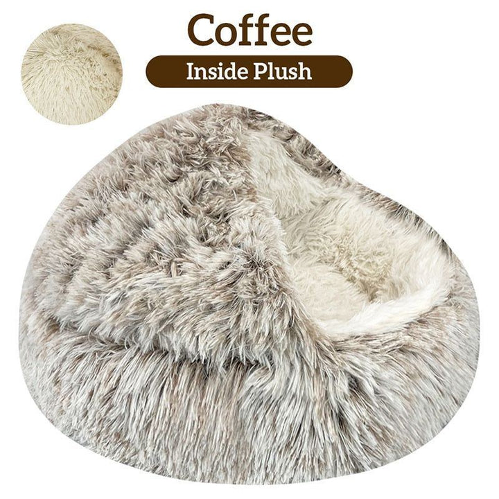 Pet Bed Round House 2 In 1 for Small Dog Cat - Jointcorp