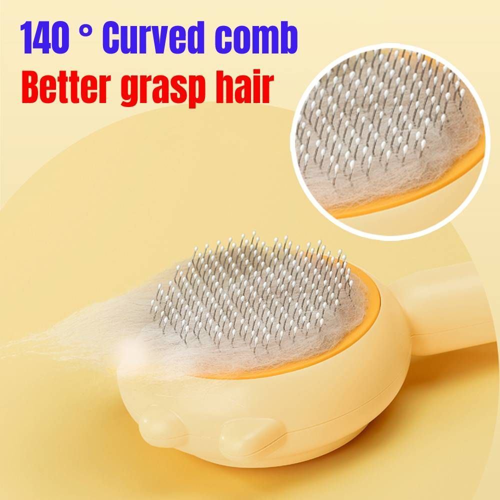 Cat Brush Pet Hair Removal Brush Cat Comb Pet Grooming Brush for Cats Dogs Pets Hair Remover Massages Puppy Kitten Accessories - Jointcorp