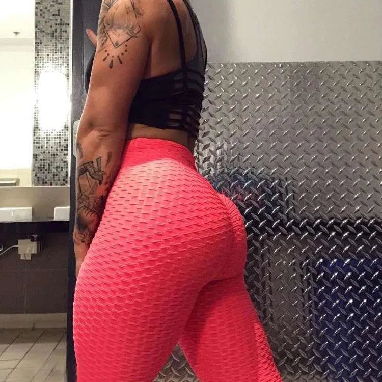 Yoga Leggings Women Fitness Sexy Pants Leggings Plus Size Gym Clothing Women Push Up High Waist Workout Activewear Black Joggers
