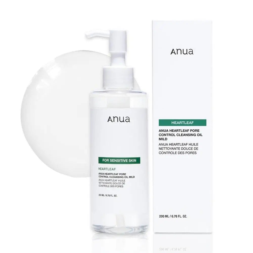 For Heartleaf Anua Nourishing Essence Moisturizing Toner Emulsion Fade Fine Lines Deep Cleaning Facial Cleanser Skin Care Set