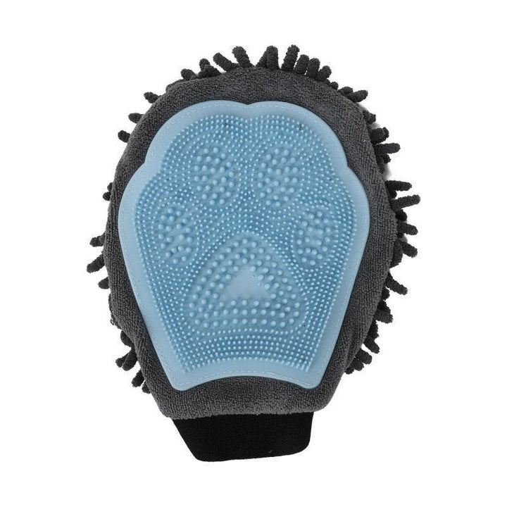 Pet Grooming Kit for Dog Cat Rabbit Fur 2 Sided Bathing Brush Cleaning Massage Glove De-Shedding De-Matting Pet Hair Removal - Jointcorp