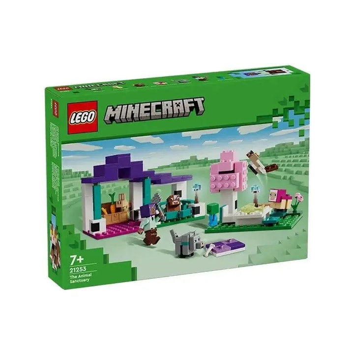 LEGO Minecraft Series 21253 Animal Shelter Children's Puzzle Building Blocks