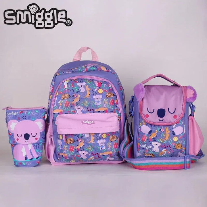 In Stock Genuine Australia Smiggle School Bag Children Stationery Student Pen Case Backpack Lunch Bag Student Gif