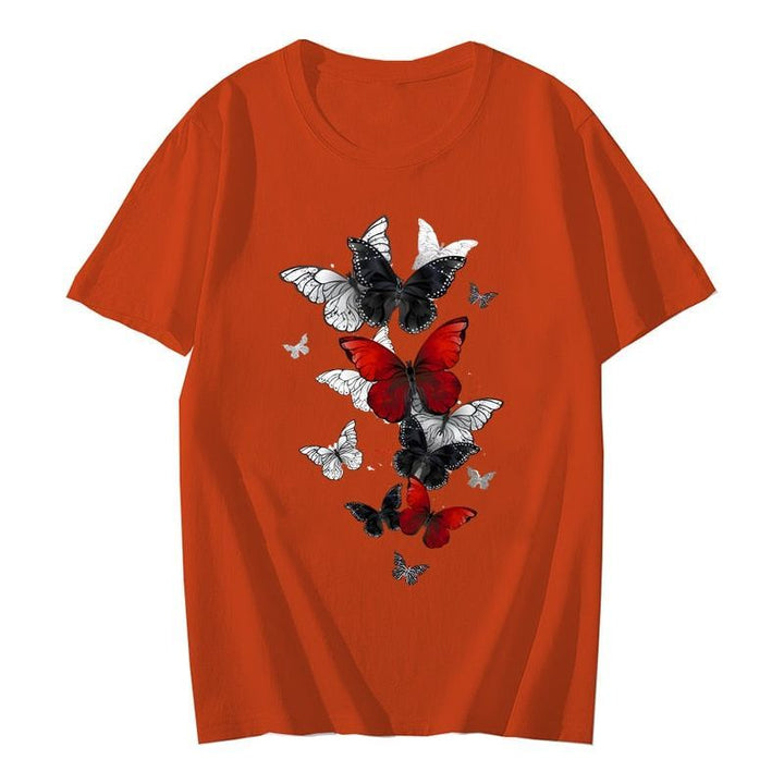 Ladies Tees w/ Watercolor Horse Graphic, 90s Trend, Sleeveless, Plus Size - Jointcorp