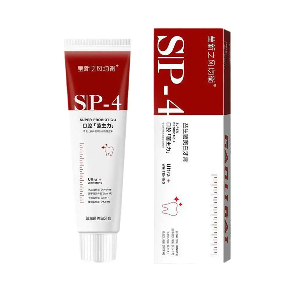 Probiotic Whitening Toothpaste Oral Health Breath Freshener Tteeth Cleaning Brightening Stains Calculus Remover Teeth care