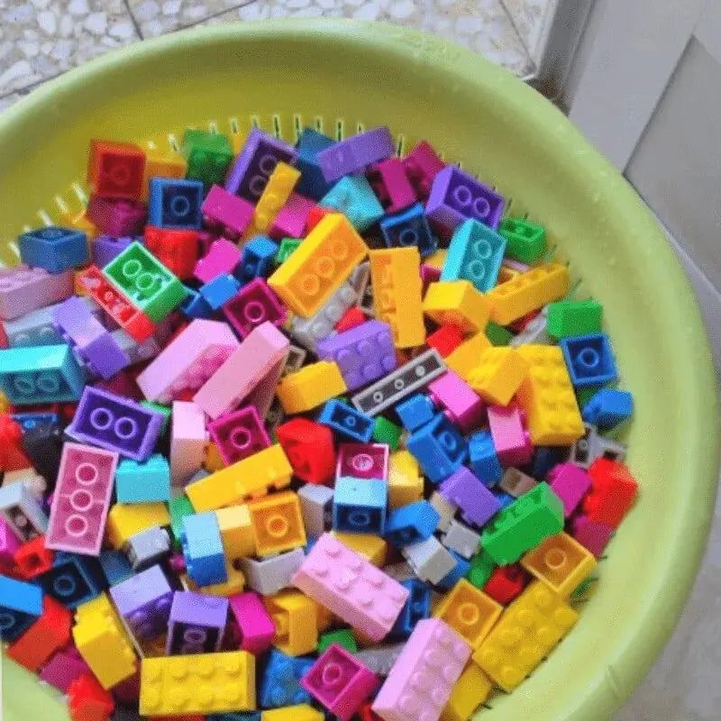 Mixed Building Blocks Children's Educational Toys Basic Parts Mixed Model Diy Creative Building Blocks Toy Building Blocks