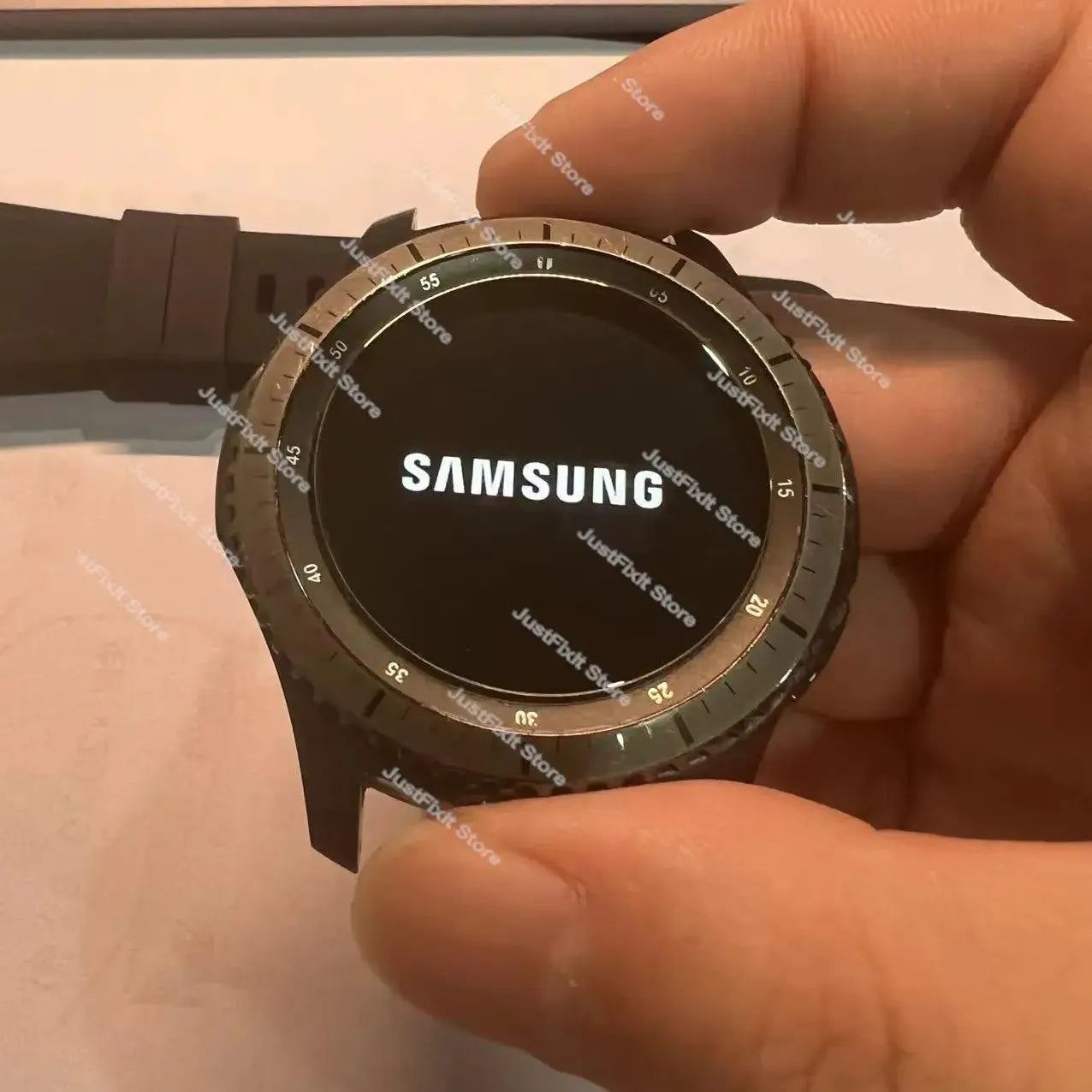 SAMSUNG GEAR S3 Frontier Classic Smartwatch 46MM Bluetooth/Lte Dark Grey Super AMOLED Smart Watch Blood Pressure Measure GPS