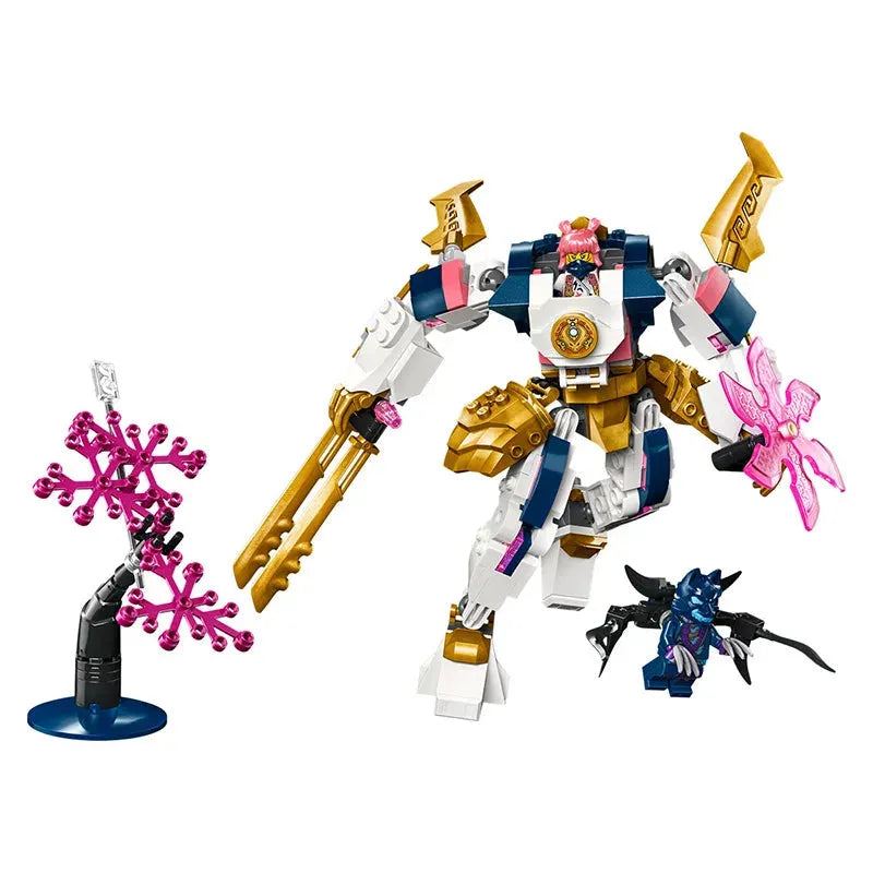 LEGO Ninjago 71807 Solar's Technological Elements Mecha Puzzle Boys And Girls, Building Blocks For Children's Toys