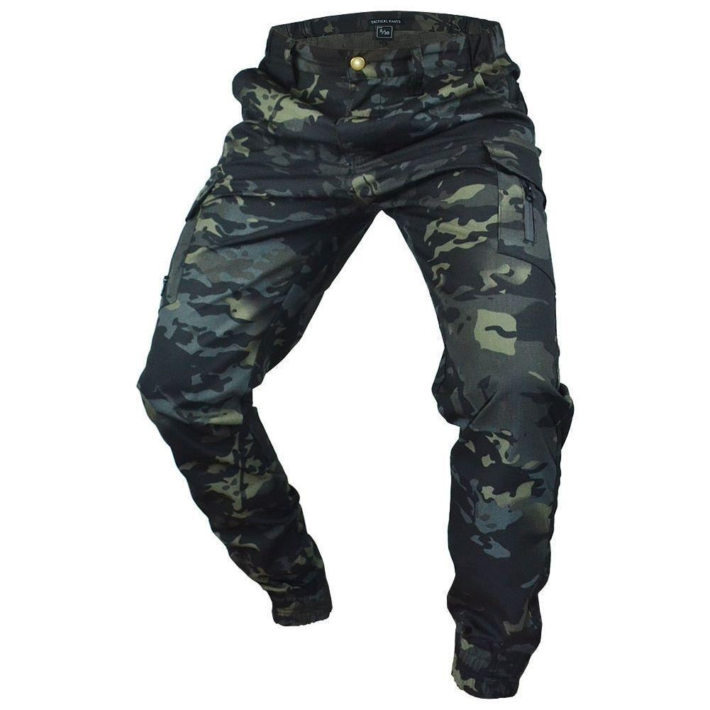 Joggers Outdoor Ripstop Cargo Pants Working Clothing Hiking Hunting Combat Trousers Men's Streetwear - Jointcorp