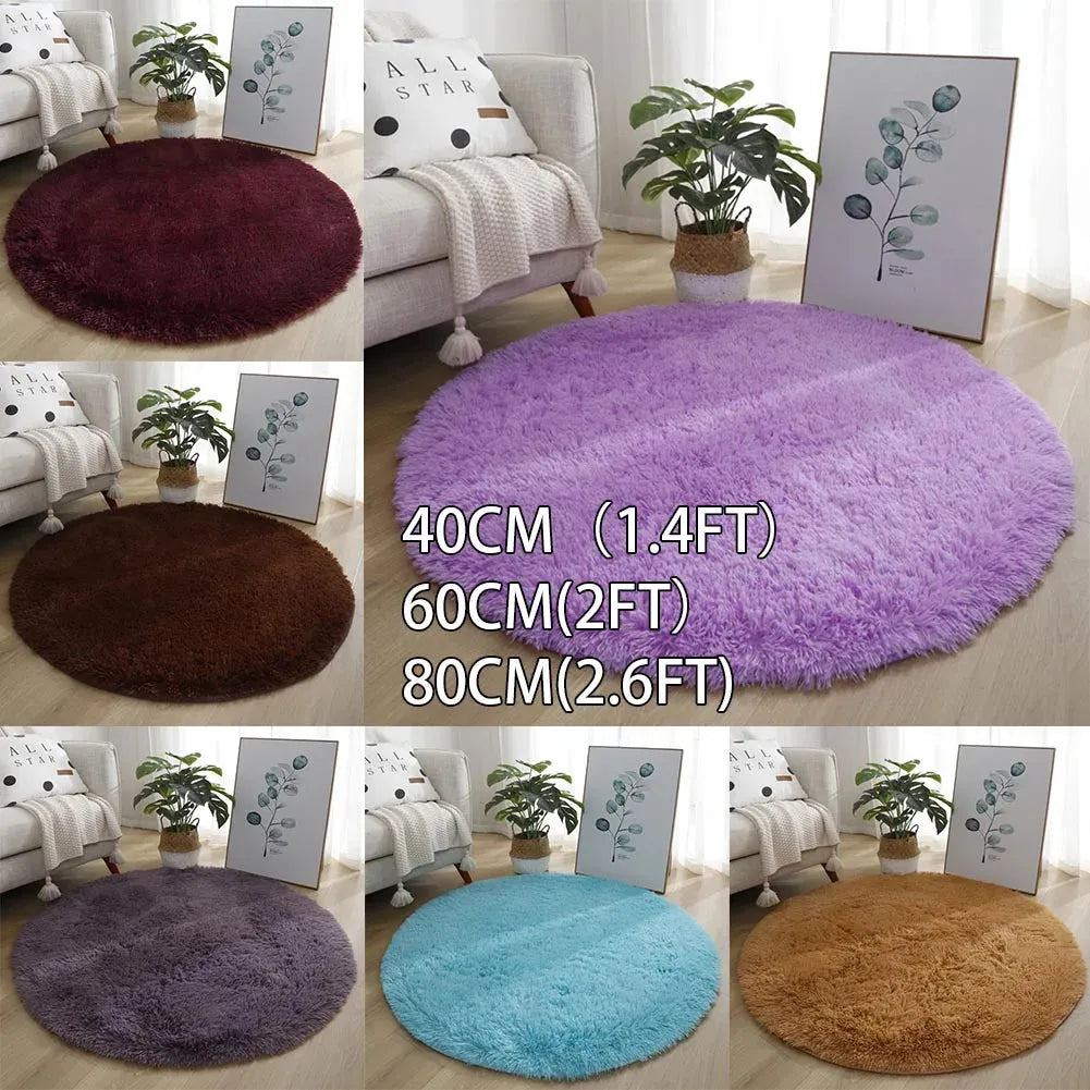 Anti-Slip Carpet Modern Home Decor Plush Large Shaggy Rug Mats Sofa Living Bedroom Bedside Mat Balcony Carpets Free Ship