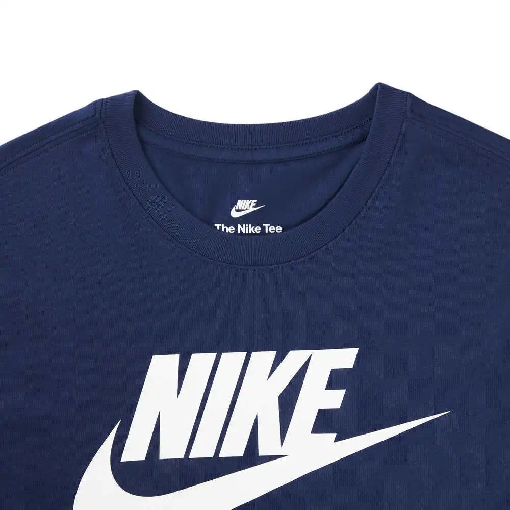 NIKE 2025 Men's AS M NSW TEE ICON FUTURA Knitted Colarless Short T Shirt AR5005-411
