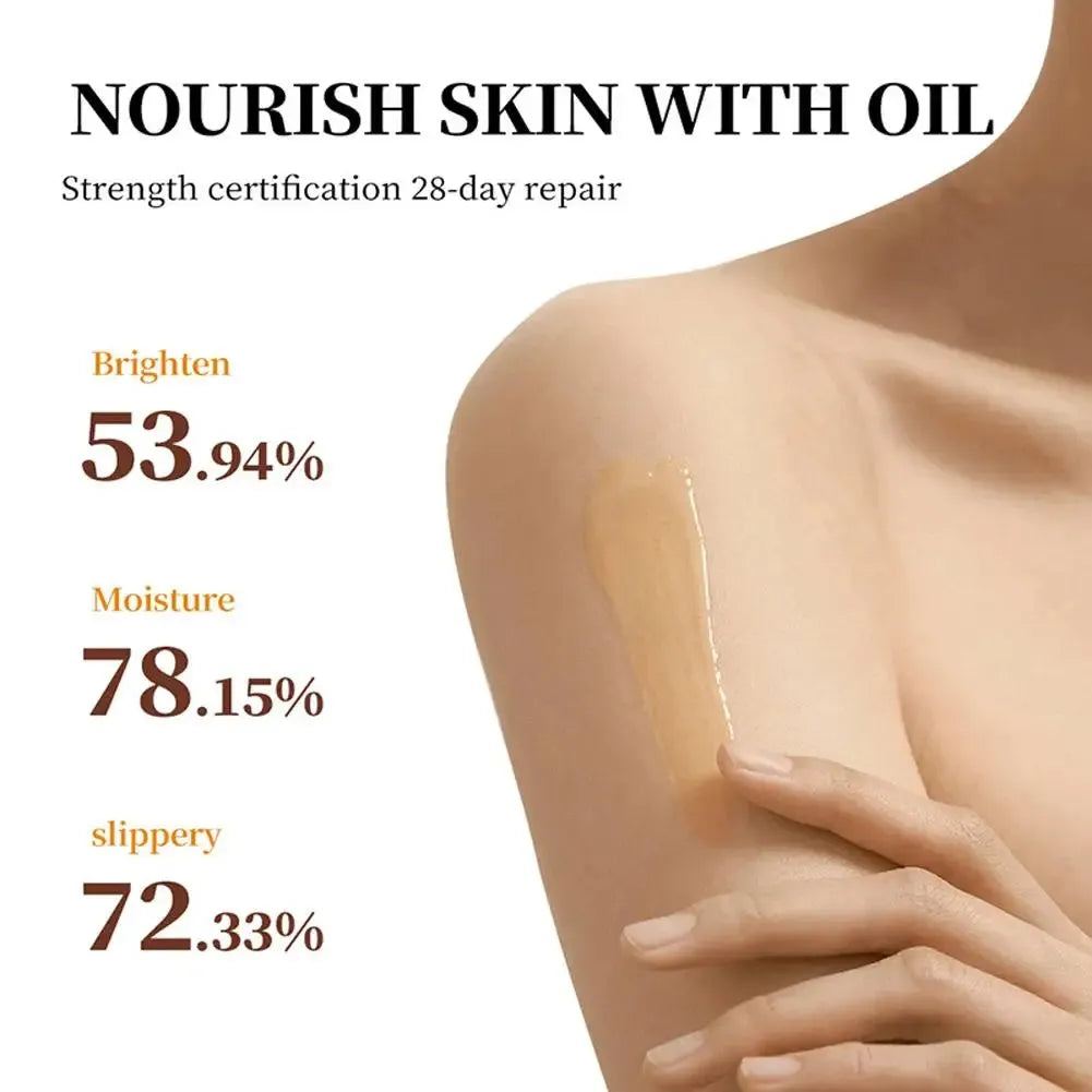 Organic Coconut Oil Massage Body Oil Moisturizing, Firming,Lightweight And Deeply Nourishing Dry Skin For Body Care Oil 250ml