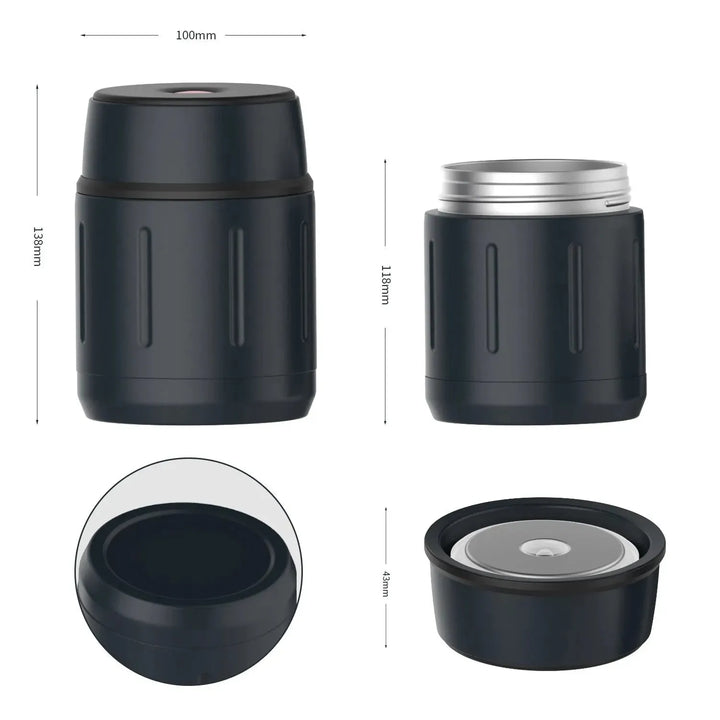 Lunch Box 750ml/25oz Durable Stainless Food Thermos Insulated
