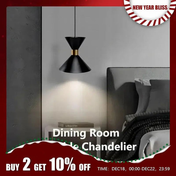 Simple Design Dining Table E27 Head Chandelier, Single/Double Head Two Specifications 110V~265V Restaurant Bar Room Decor Light