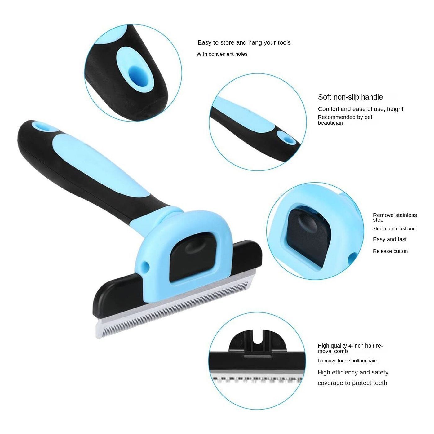 Trimmer Brush Attachment Remover Pet Cat Cat Combs Combs Dog Supply Detachable Clipper Tools Grooming Pet Dog Furmins Hair For