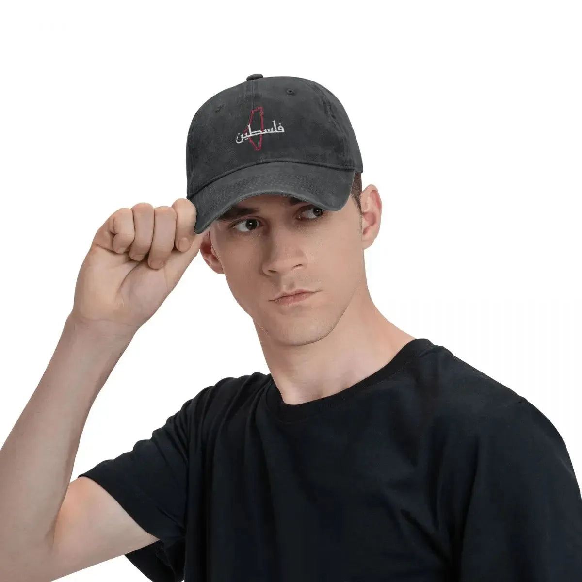 Palestine Map Baseball Cap Tennis Skate High Quality Hip Hop Hats Unisex Men Casual Sunshade Baseball Caps
