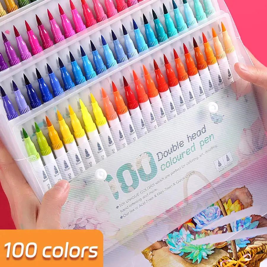 Colors Double-Head Washable Color Marker Set