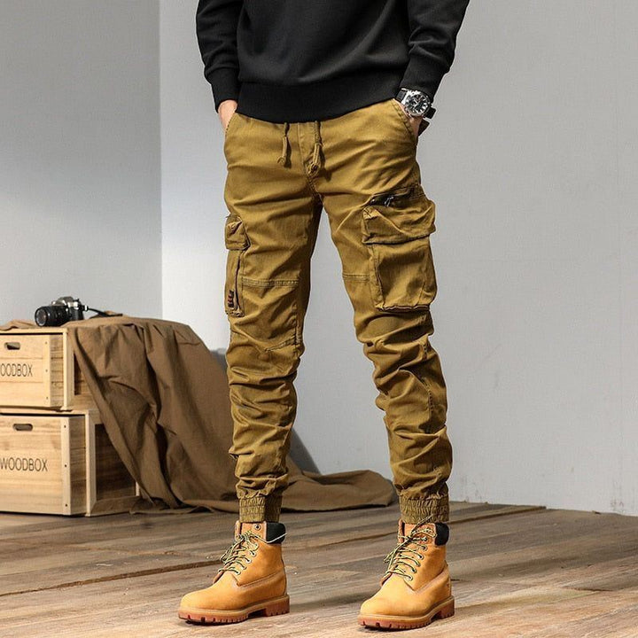 Joggers Cargo Pants Men Casual Y2k MultiPocket Male Trousers Sweatpants Streetwear - Jointcorp