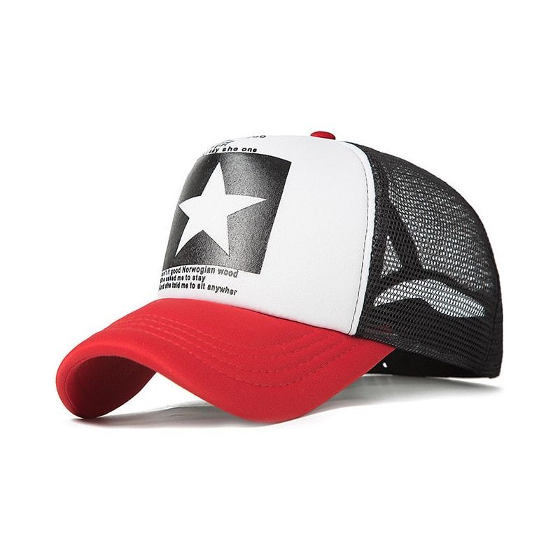 Fashion Letter Embroidery Baseball Cap For Men Summer Breathable