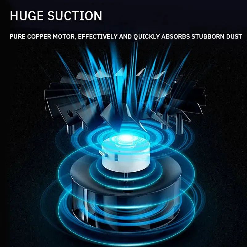 Vacuum Cleaner Suction Blowing Three in One Wireless Charging Car Handheld High Power Car Interior Dual Purpose Vacuum Cleaner