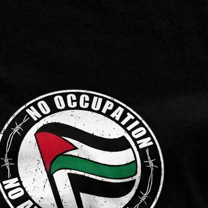 Men Women's T-Shirt Palestine Flag Palestinian Humorous Pure Cotton Tee Shirt Short Sleeve T Shirts O Neck Clothing Printing