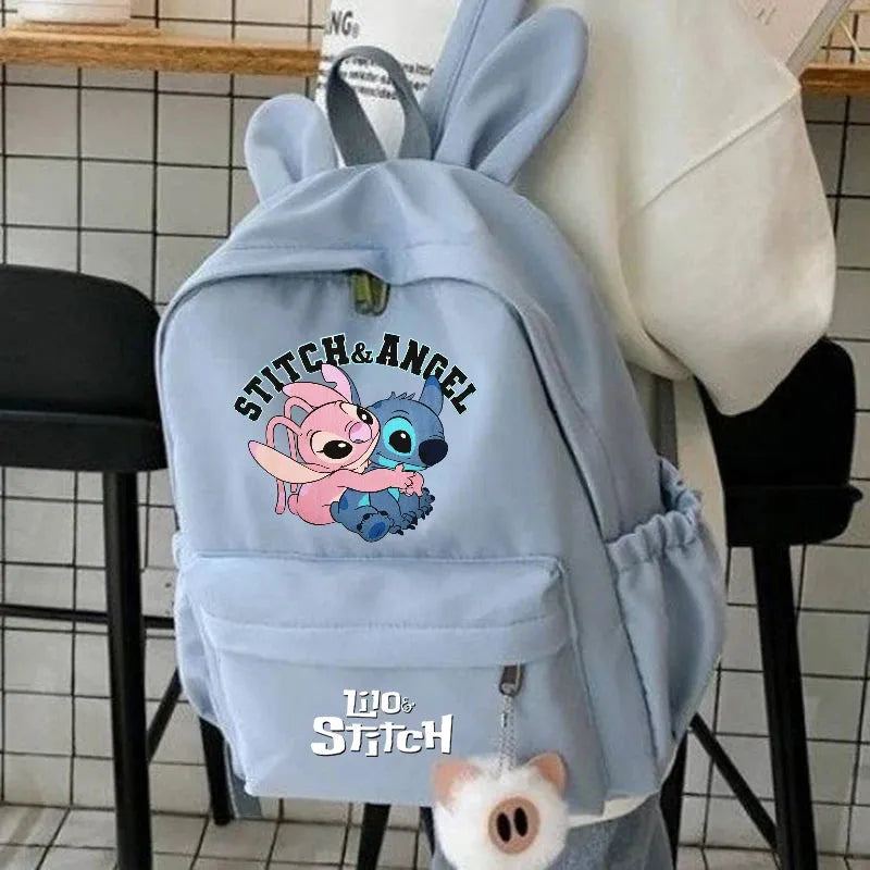 Disney Lilo Stitch Backpack Teen Girl Boy Back To School Backpack School Bag Rucksack Women Canvas Rucksack Kid Birthday Gift