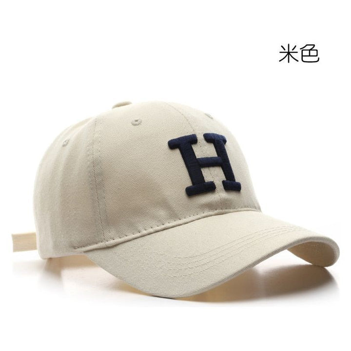 Baseball Cap for Men High Quality - Letter H - Jointcorp