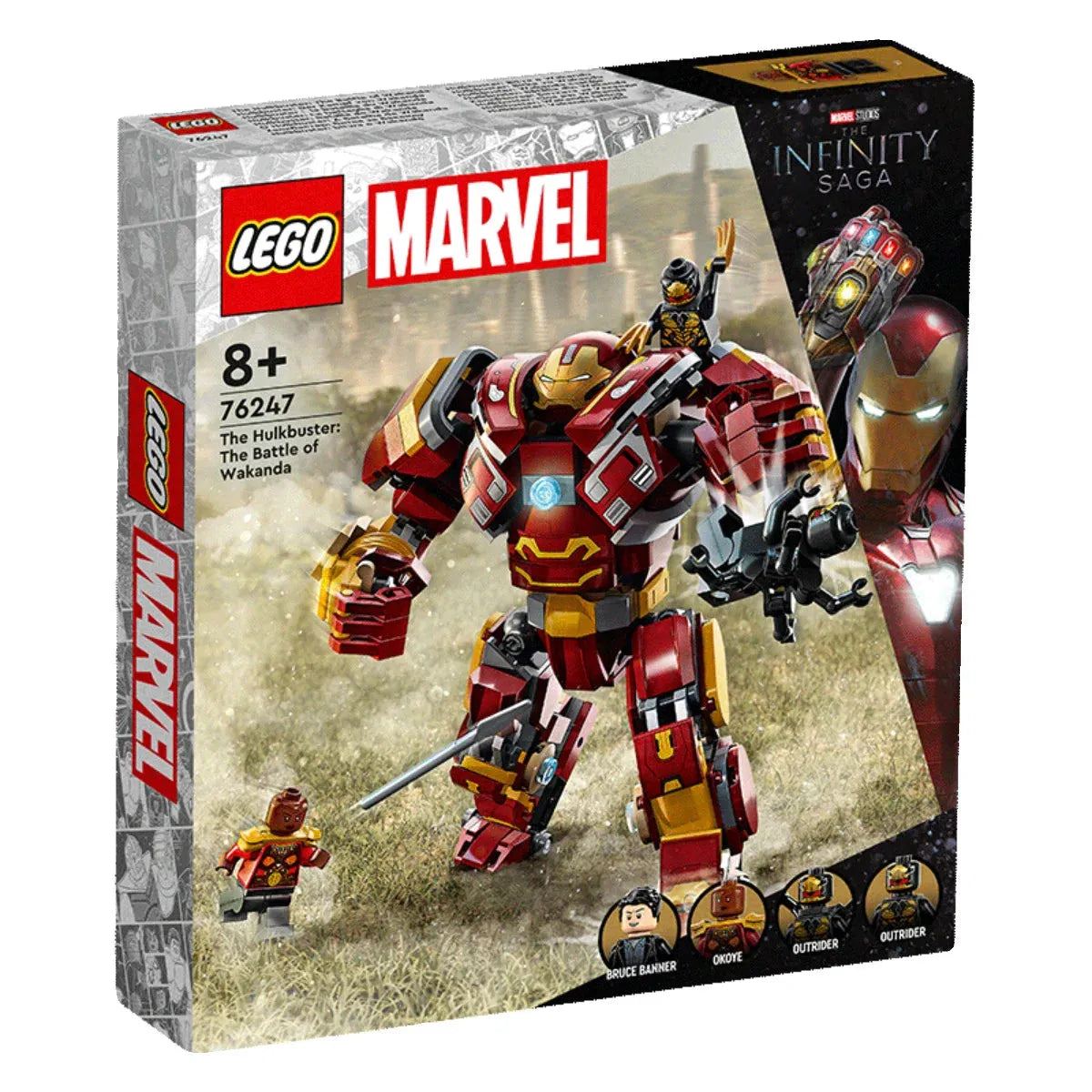 LEGO Super Heroes 76247 Anti Hulk Armor Battle Wakanda Superhero Boys And Girls Assembly Block Toys