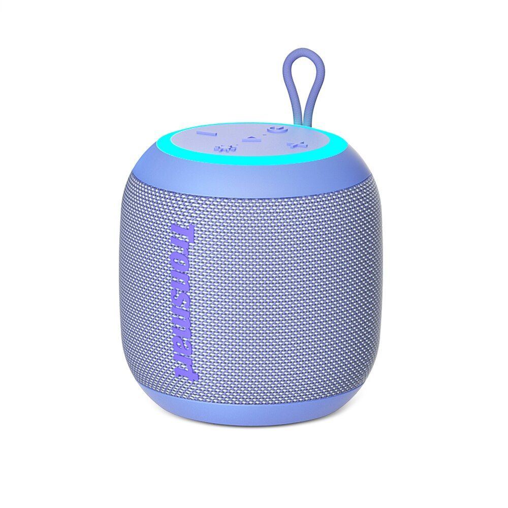 Tronsmart T7 Mini Portable Speaker TWS Bluetooth 5.3 Outdoor Speaker with Balanced Bass IPX7 Waterproof LED Modes for All Phone