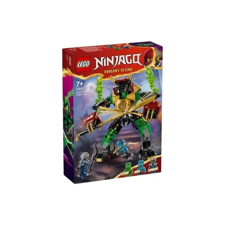 LEGO NINJAGO 71817 Phantom Ninja Lloyd's Elemental Power Mech Puzzle Building Blocks