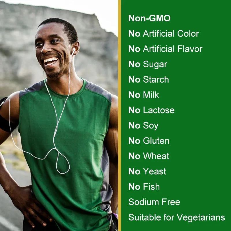 Mulittea B-Complex Vitamin Supplements (B12 B1 B2 B3 B5 B6 B9 )Daily Nutrition and Health Helper