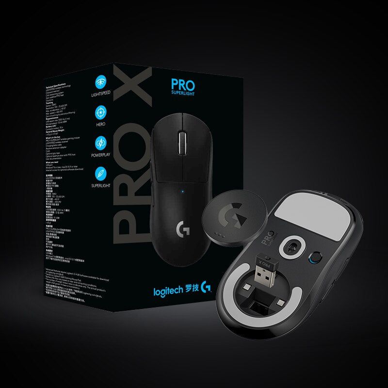 Logitech G PRO X Wireless Dual Mode Professional Grade ESports Gaming Mouse GPW Bullshit King II