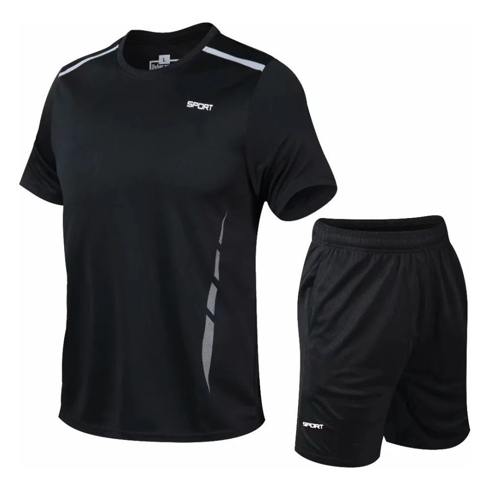 Running Sets Men Summer Sport Suits Sportswear Sports Clothing Gym Fitness Tracksuits Workout Training Sport Sets Men - Jointcorp