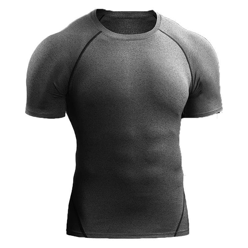T Shirt Men Summer Sportswear Running Quick Dry Sport Tops Tee Athletic Gym Workout Shirts Men - Jointcorp