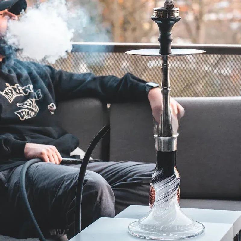 For  Edition 4 Lounge 304 stainless steel high-end hookah set