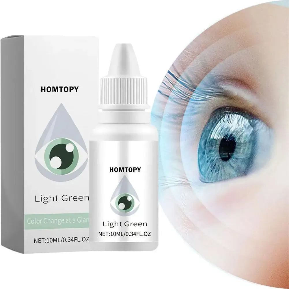 10ml Color Changing Eye Drops Change Eye Color Lighten & Brighten Your Eye Color Eyes Care Liquid Hot Sale