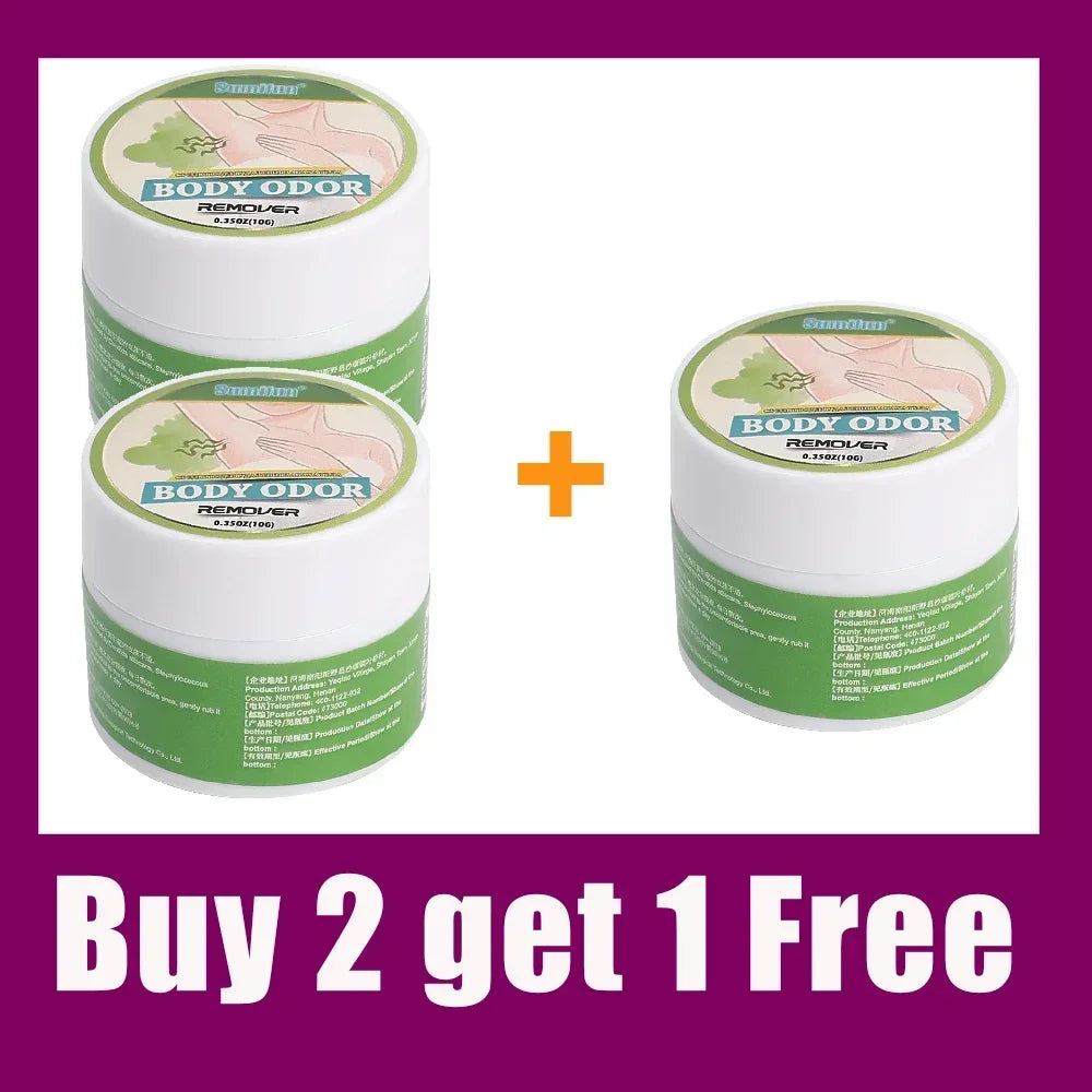 Underarm care body refreshing and long-lasting aromatic cream