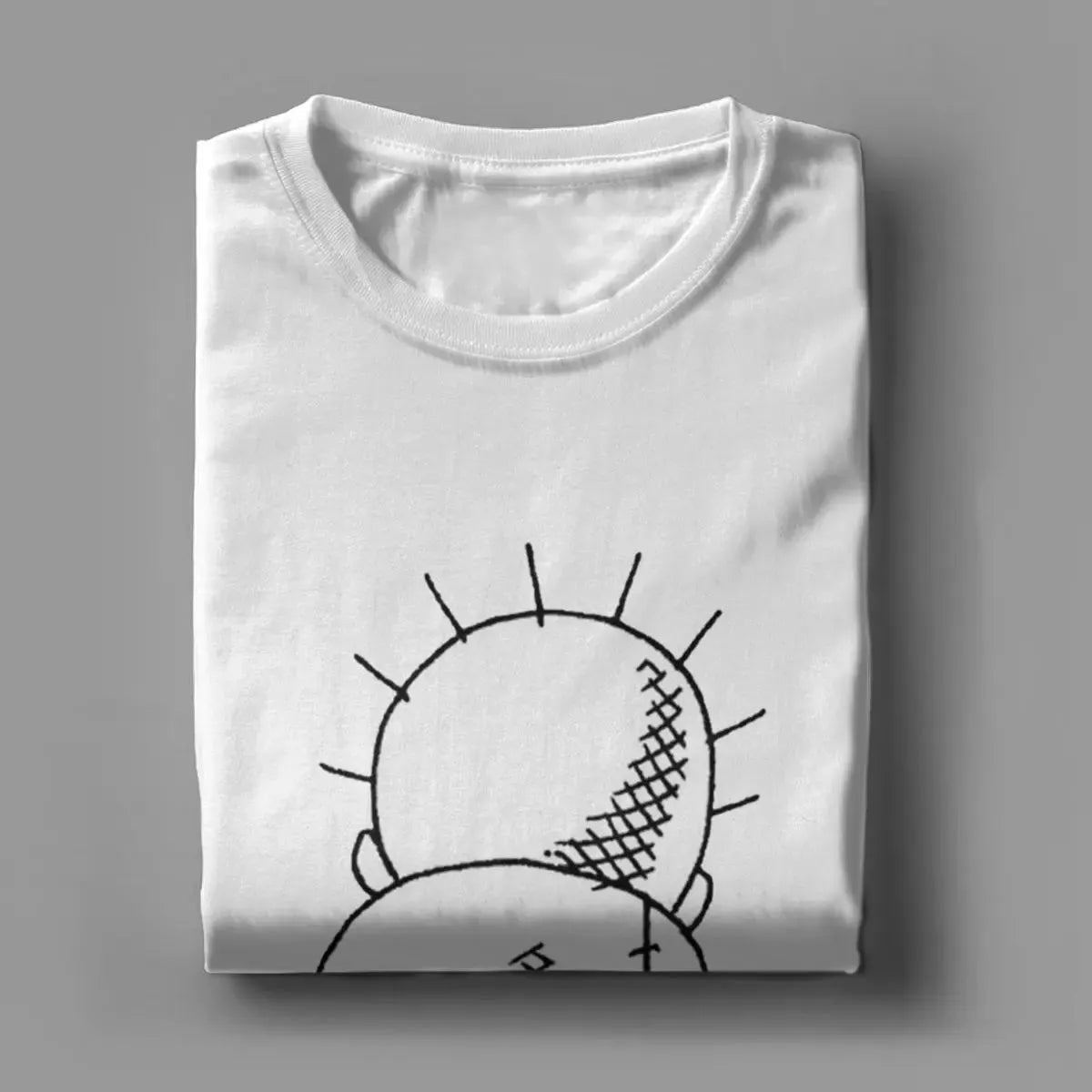 Humor Hanthala From Palestine Palestinian People T-Shirt for Men O Neck Cotton T Shirt Short Sleeve Tee Shirt Plus Size Clothing