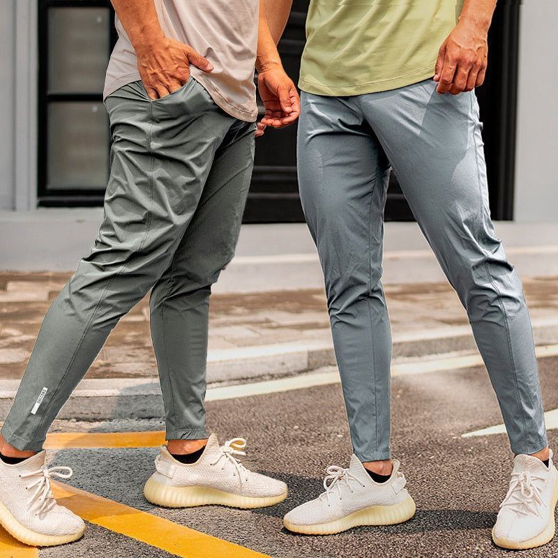 Men Running Fitness Sweatpants Male Casual Outdoor Training Sport Long Pants Jogging Workout Trousers Bodybuilding