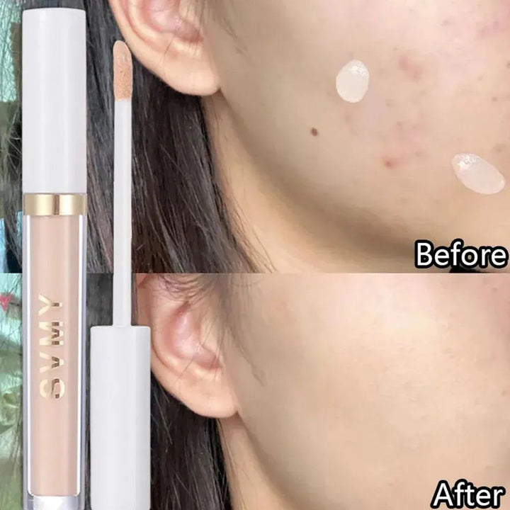 Moisturizing Liquid Concealer Cream Skin Brighten Matte Foundation Contour Bronzer Dark Circles Cover Waterproof Concealer