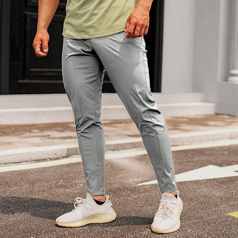 Men Running Fitness Sweatpants Male Casual Outdoor Training Sport Long Pants Jogging Workout Trousers Bodybuilding - Jointcorp