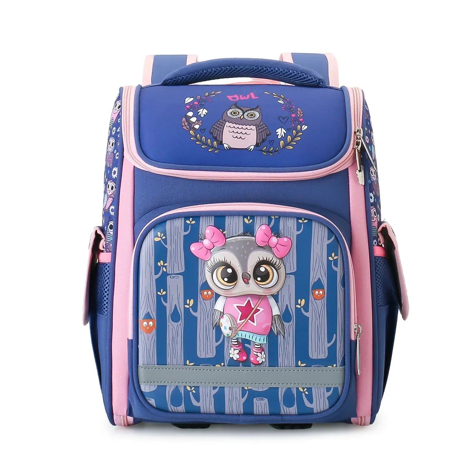 New Girls Primary1-3 Grade Orthopedic Backpack For Boys 3D Cartoon Waterproof School Bags Children Kid Knapsack Mochila Escolar