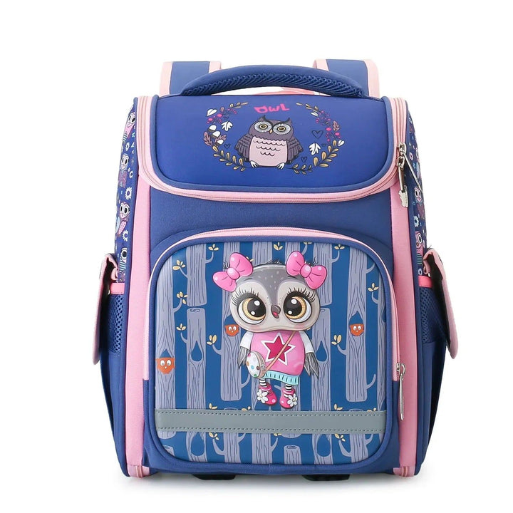 New Girls Primary1-3 Grade Orthopedic Backpack For Boys 3D Cartoon Waterproof School Bags Children Kid Knapsack Mochila Escolar