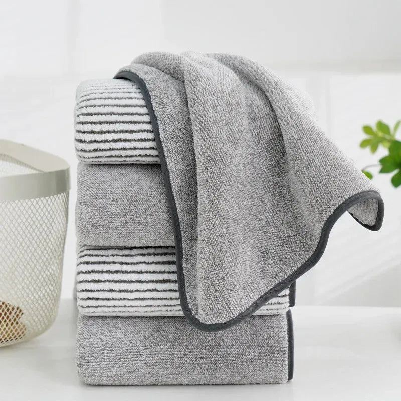 Cotton Towel Bathroom Strong Absorbent Thickened Face Towel Soft Non-shedding Adult Towel Hotel Travel Household Gift