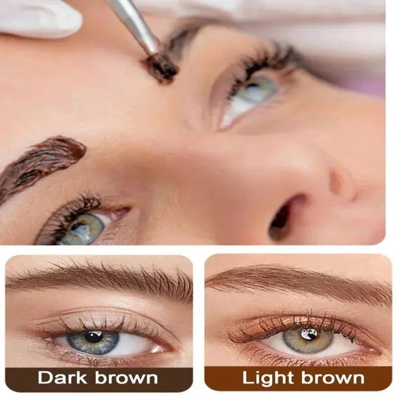 15 Minute Fast Easy Dye Hair Dye Eyebrow Semi Permanent Professional Eyebrow Hair Dye Hair Dye Cosmetics Gel Eyelash Set New