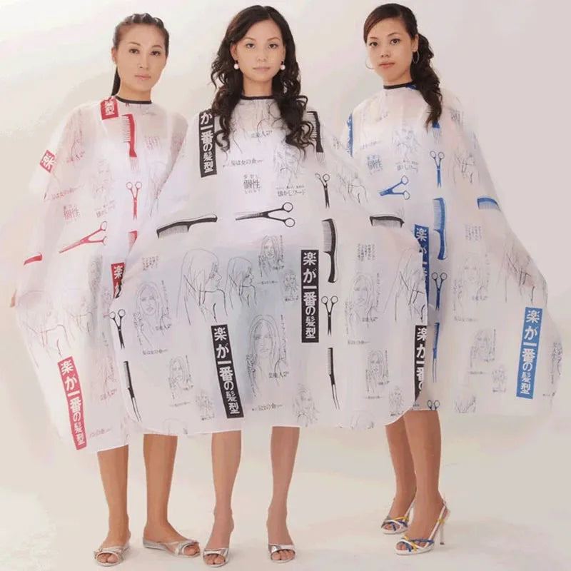 Creative Barber Hairdresser Aprons Haircut Capes Barbershop Waterproof Aprons Shawls Salon Professional Accessories Haircut Tool